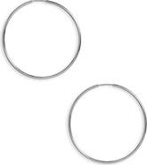Argento Vivo Sterling Silver Argento Vivo Endless Hoops