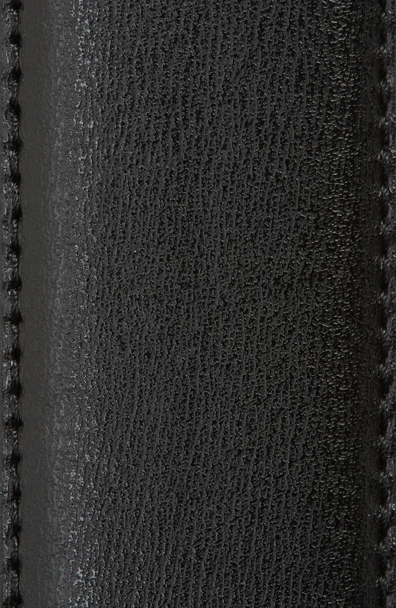 TOTEME Bold Leather Belt, Alternate, color,