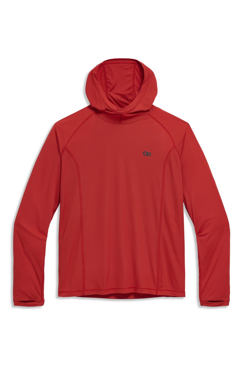 Echo Recycled Polyester Hoodie, Alternate, color, CARDINAL