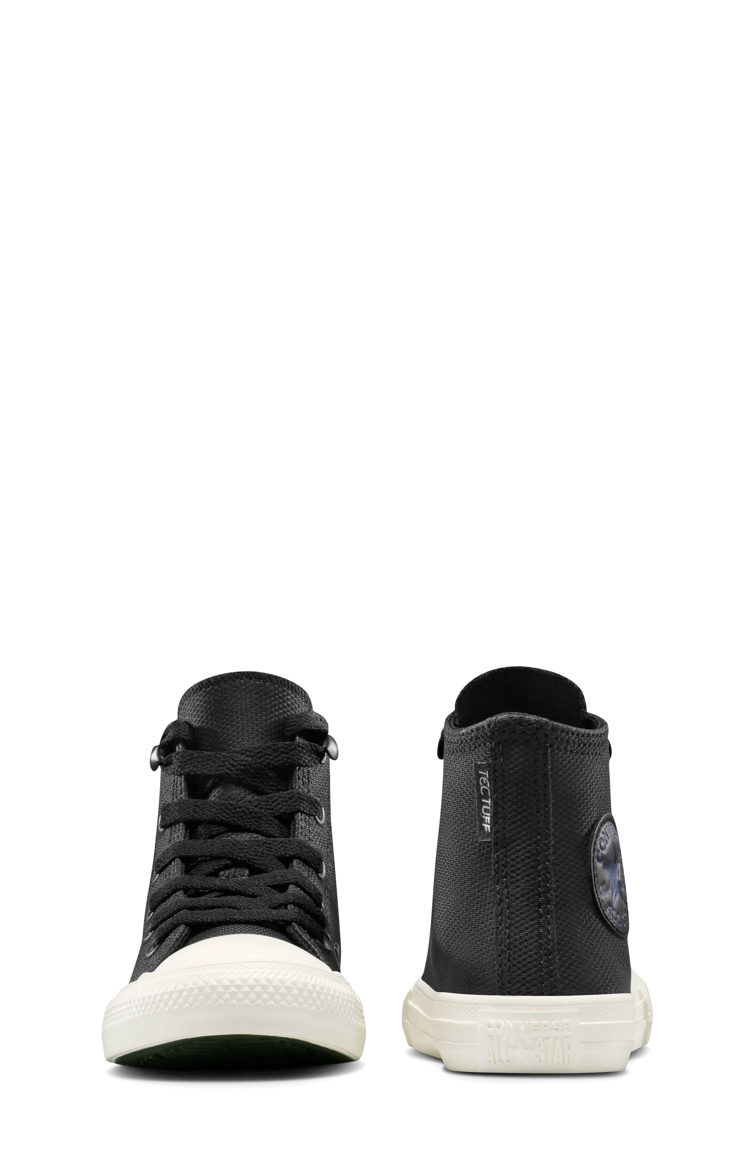 Converse Kids' Chuck Taylor All Star Waterproof TecTuff High Top Sneaker, Alternate, color, Black/ Cold Stare/ Egret