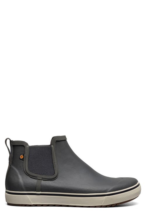 Bogs Kicker Ii Waterproof Chelsea Rain Boot In Gray