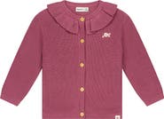 BABYFACE Ruffle Collar Cardigan