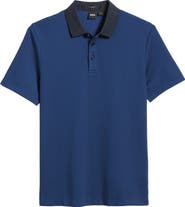 BOSS PItton Cotton Blend Polo