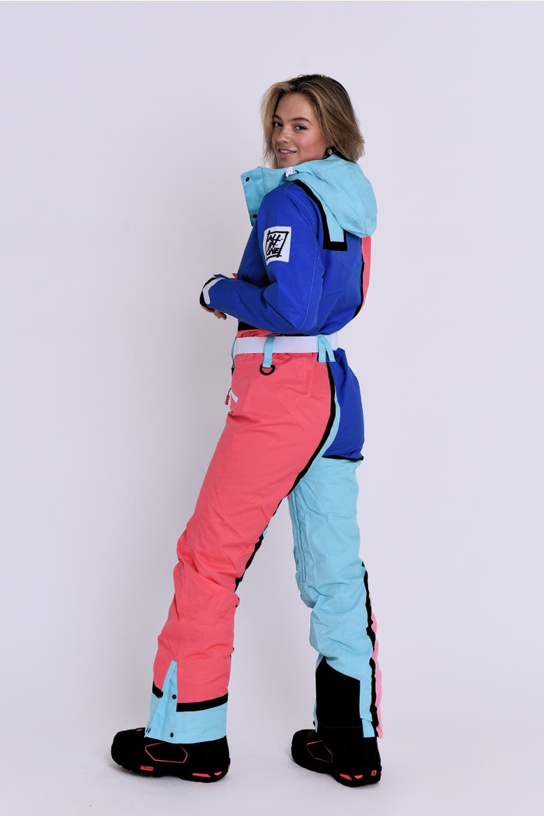 Penfold x OOSC Women's Ski Suit, Alternate, color, Color-blocked panels of