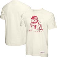 Mitchell & Ness Men's Mitchell & Ness  Cream Georgia Bulldogs Vintage Tone T-Shirt