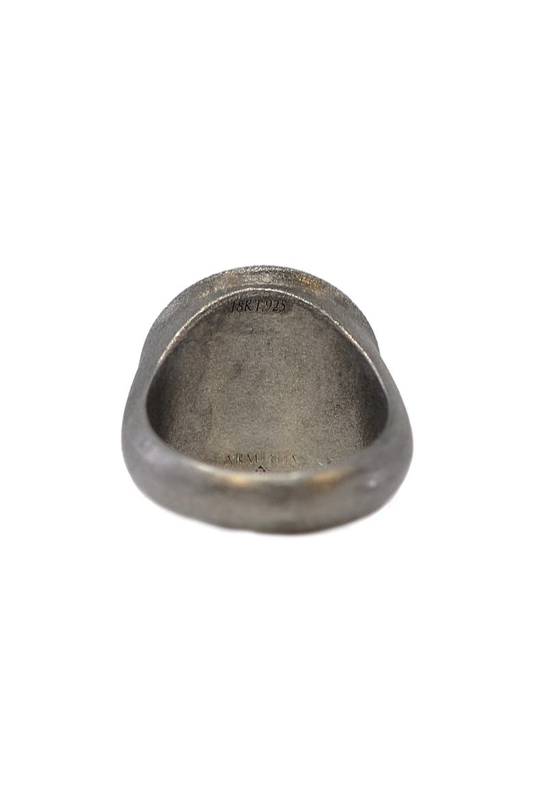 Crivelli & Chalcedony Signet Ring, Alternate, color, SILVER
