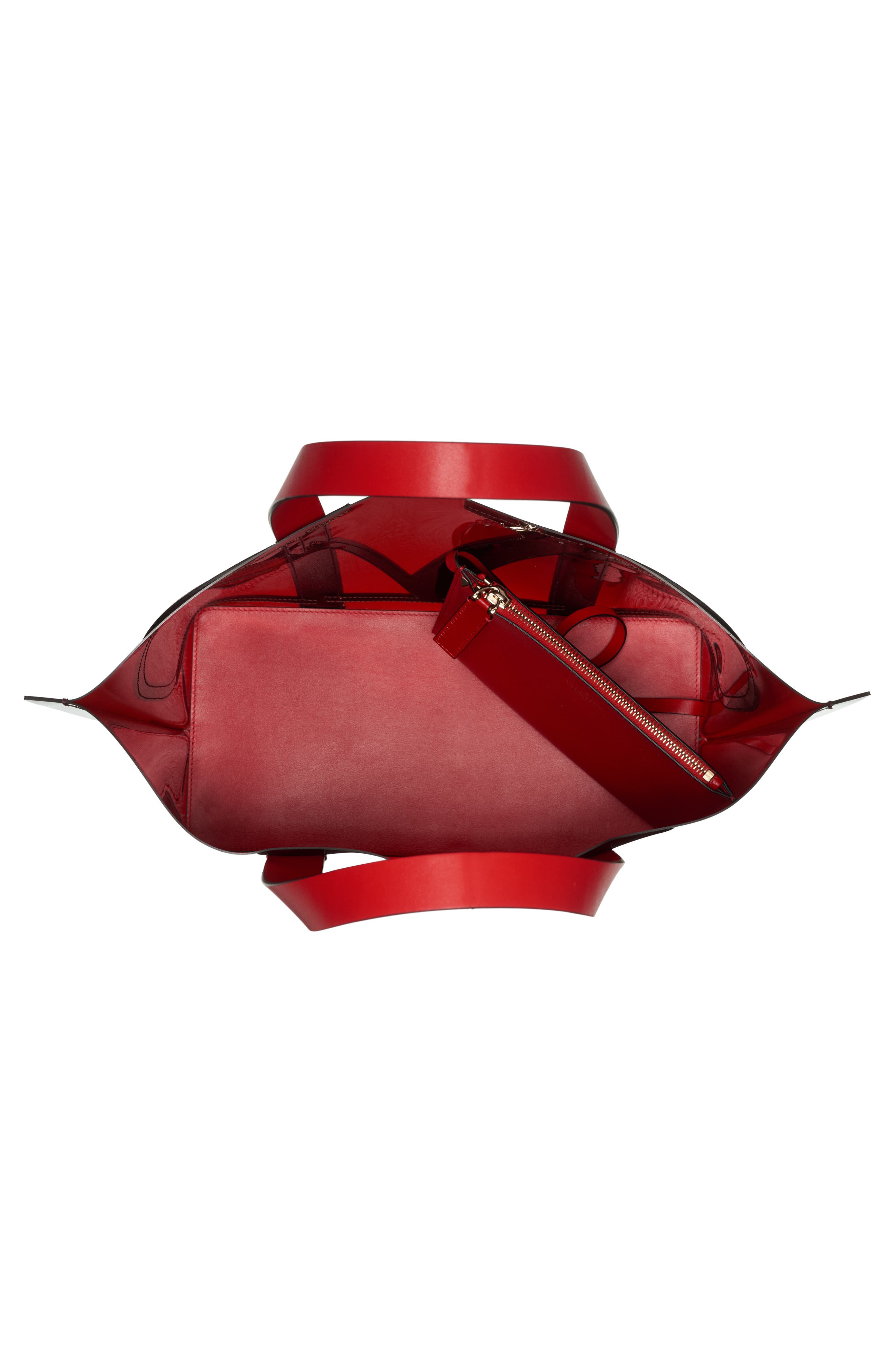 Valentino Garavani Small Escape V-Logo Tote, Alternate, color, 