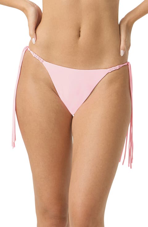 Macramé Tie Side Bikini Bottoms