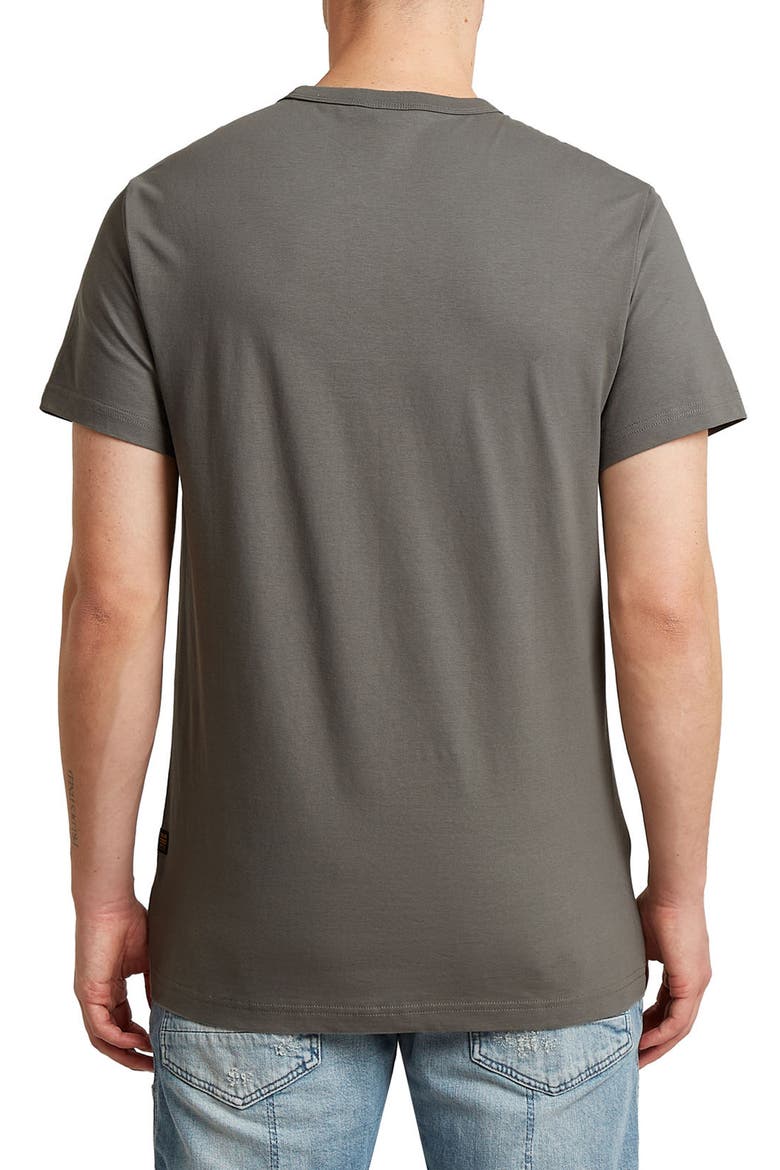 Logo Organic Cotton Graphic T-Shirt, Alternate, color, GREY