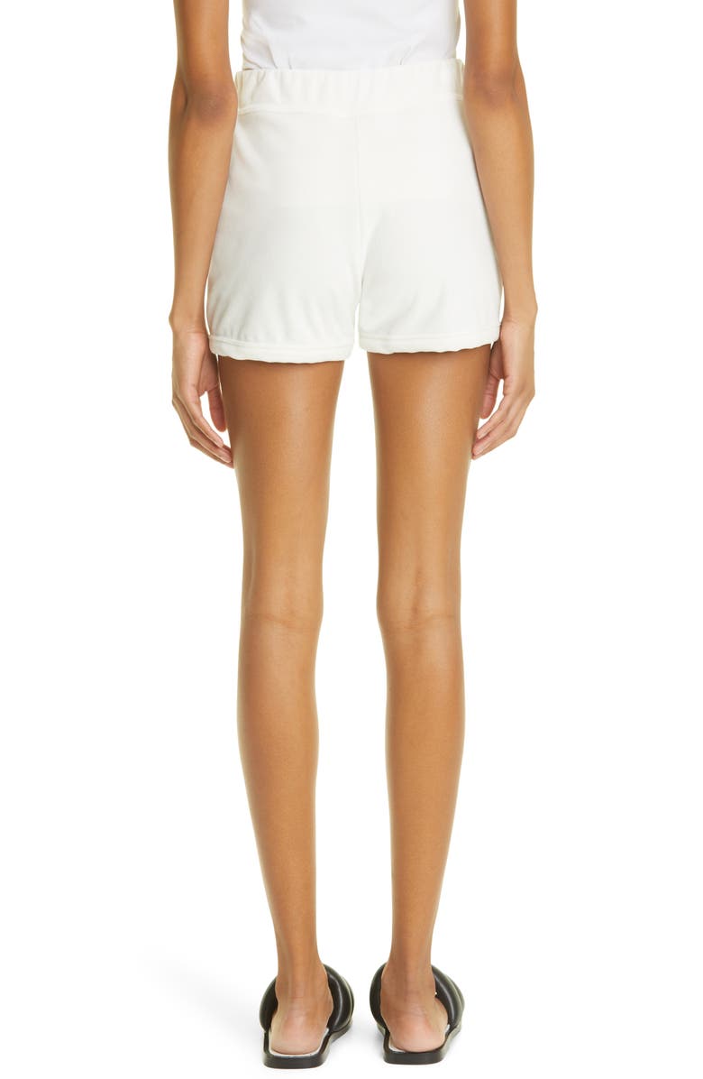 LOULOU DE SAISON Loulou Studio Malake Éponge Shorts, Alternate, color, 