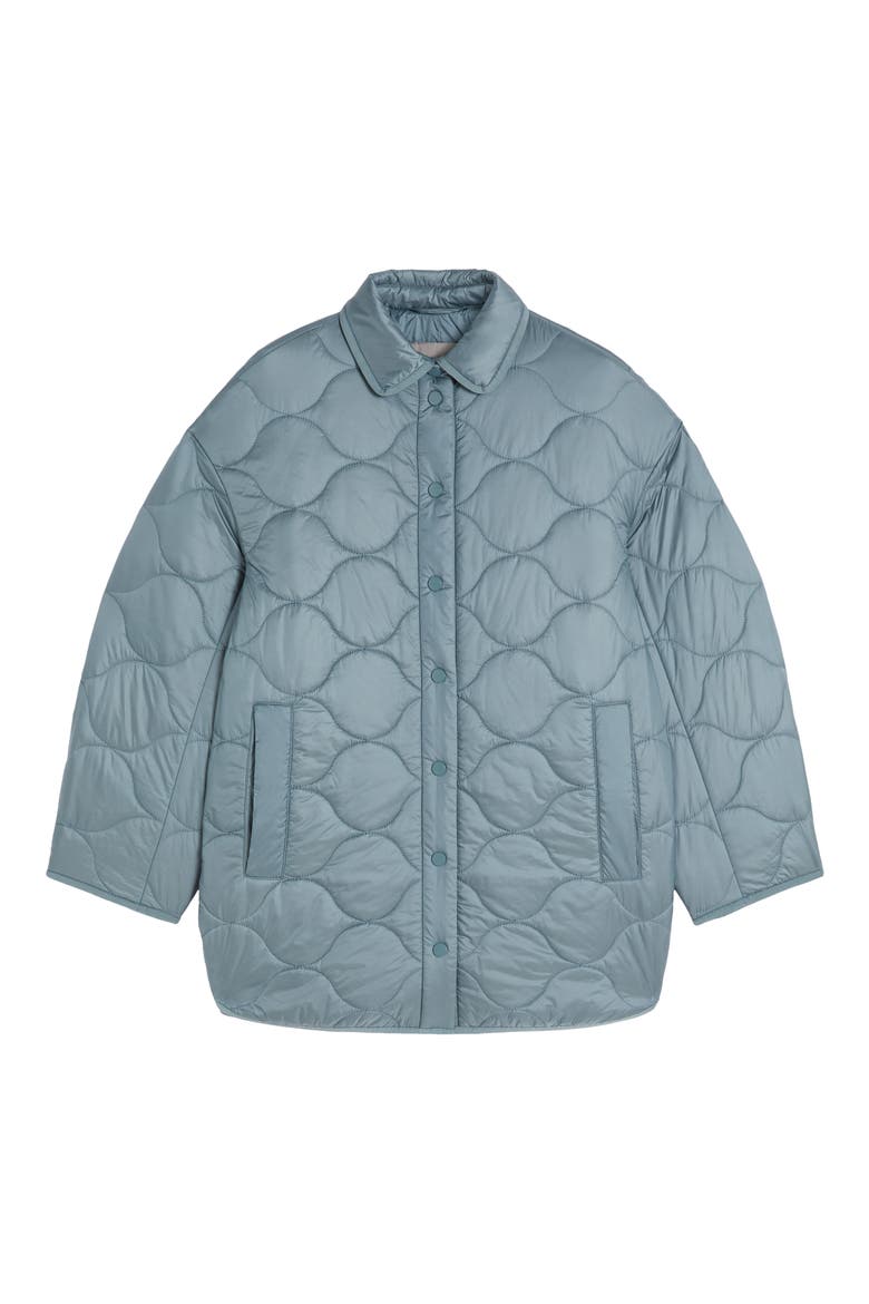 Zante Quilted Jacket, Alternate, color, AVIO