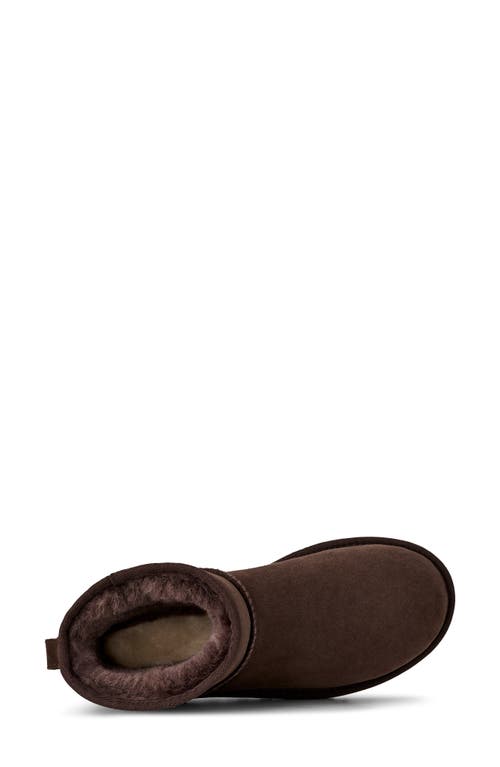 Ugg(r) Ugg Classic Mini Ii Genuine Shearling Lined Boot In Brown