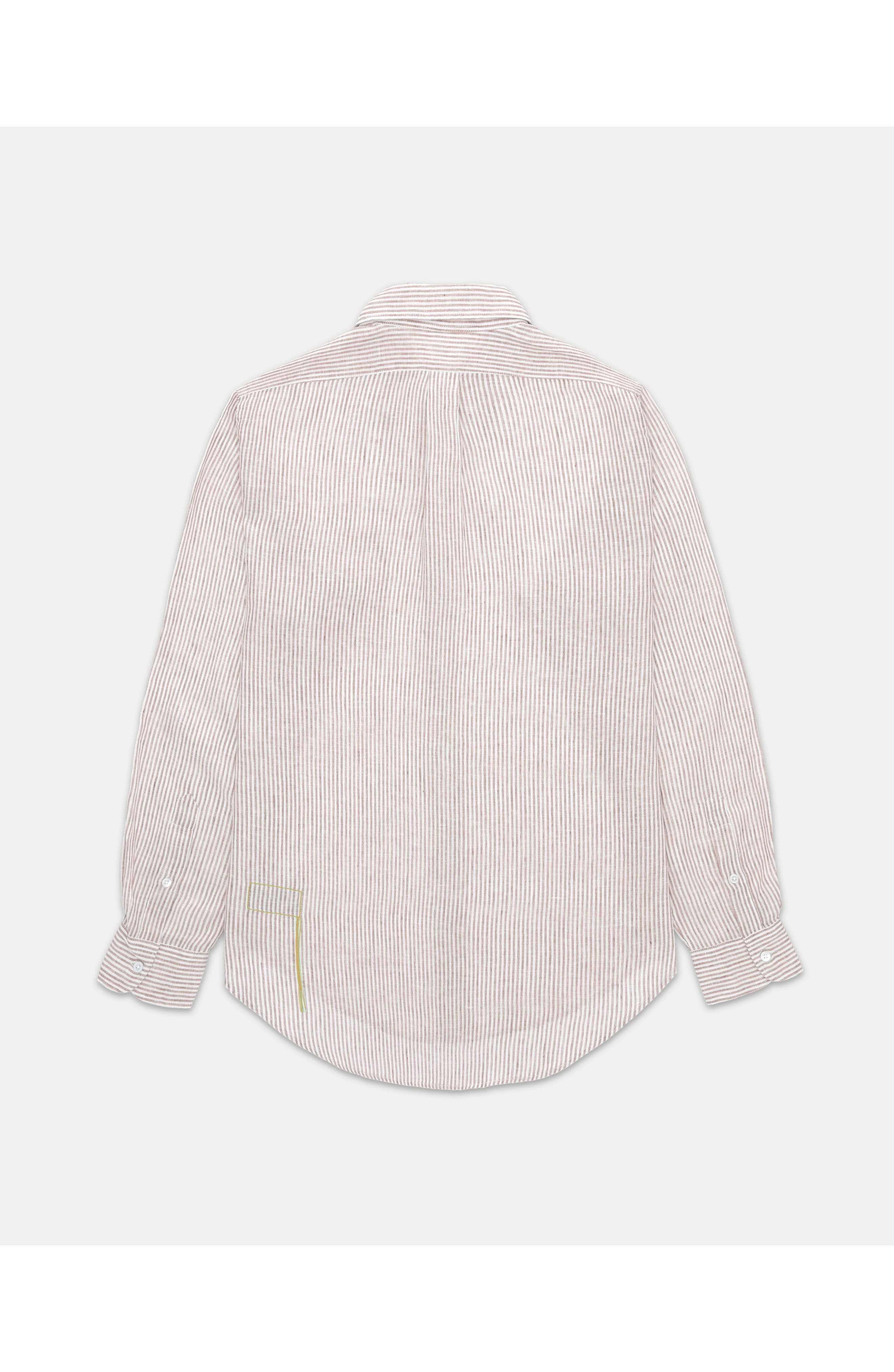 King Linen Striped Shirt - image 2