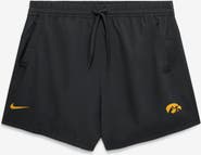 Nike Men's Nike Black Iowa Hawkeyes Primary Logo Form Shorts