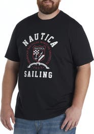 Nautica Big & Tall Sailing Graphic Tee