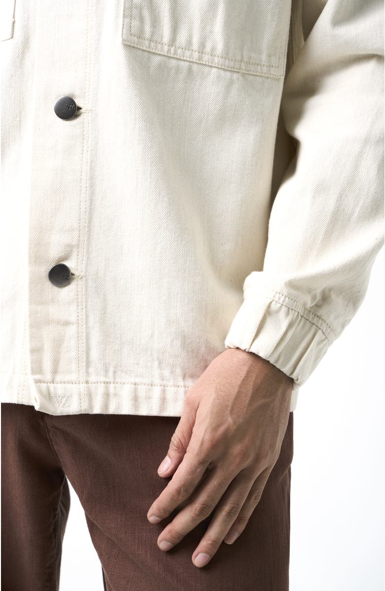 Velez Modica Oversized Overshirt, Alternate, color, White