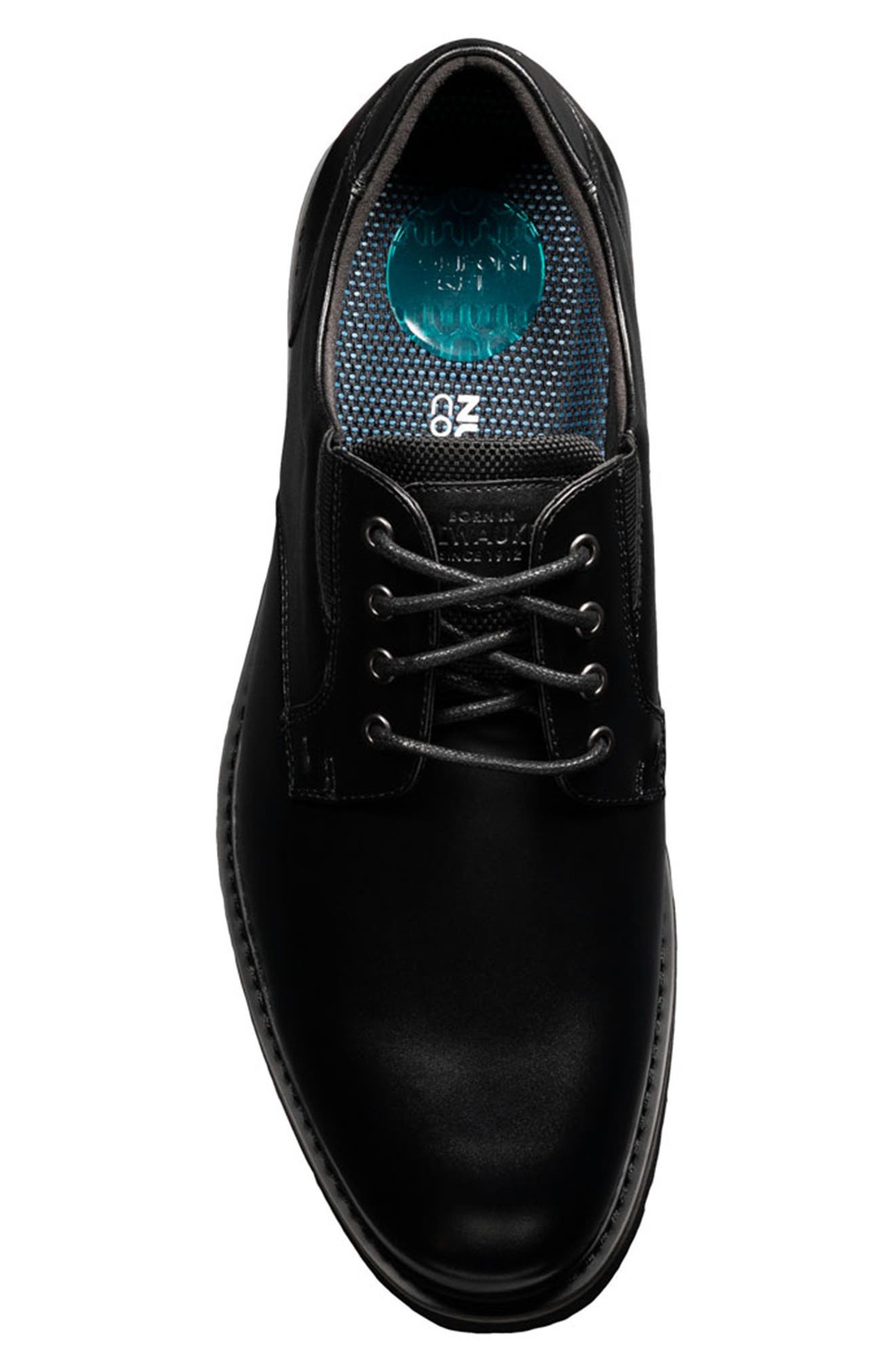 NUNN BUSH Denali Waterproof Plain Toe Derby (Men) - Wide Width Available, Alternate, color, Black
