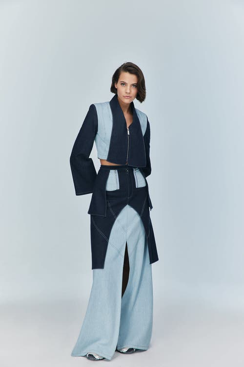 Jendue Monte Skirt In Ever Blue