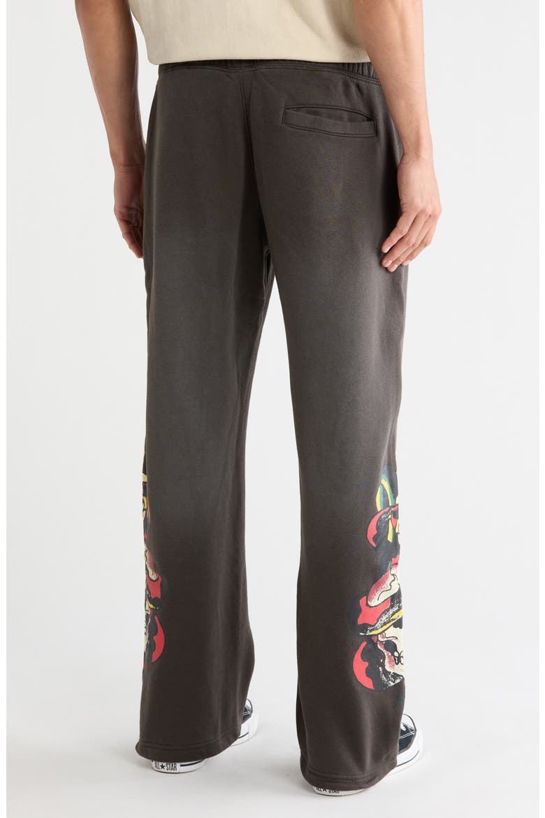 Skulls Baggy Sweatpants, Alternate, color, SUNFADE GREY