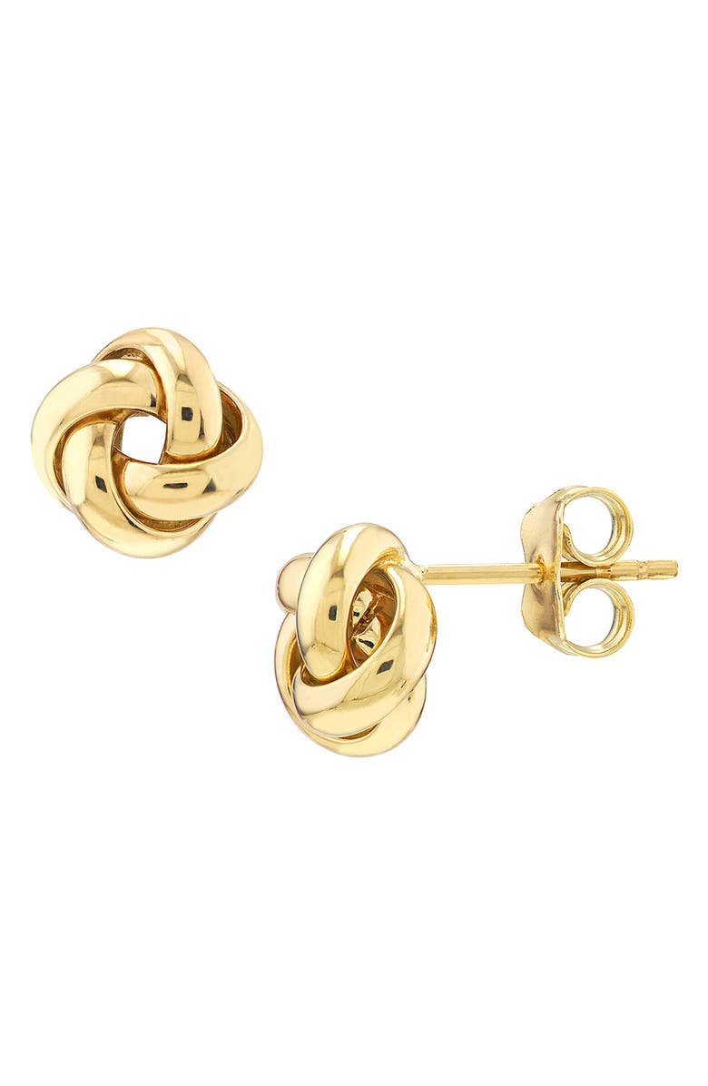 HAWLEY ST Love Knot Stud Earrings, Main, color, 