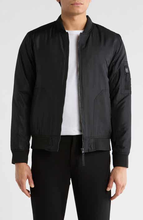 CARBON + CRAFT Padded Printed Bomber Jacket