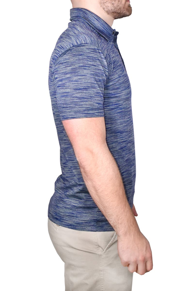 Vintage 1946 Shadow Dyed Polo, Alternate, color, Emerald Indigo Denim