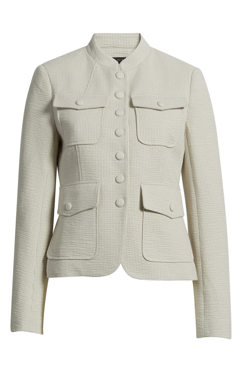 rag & bone Mercer Textured Jacket, Alternate, color, Grey