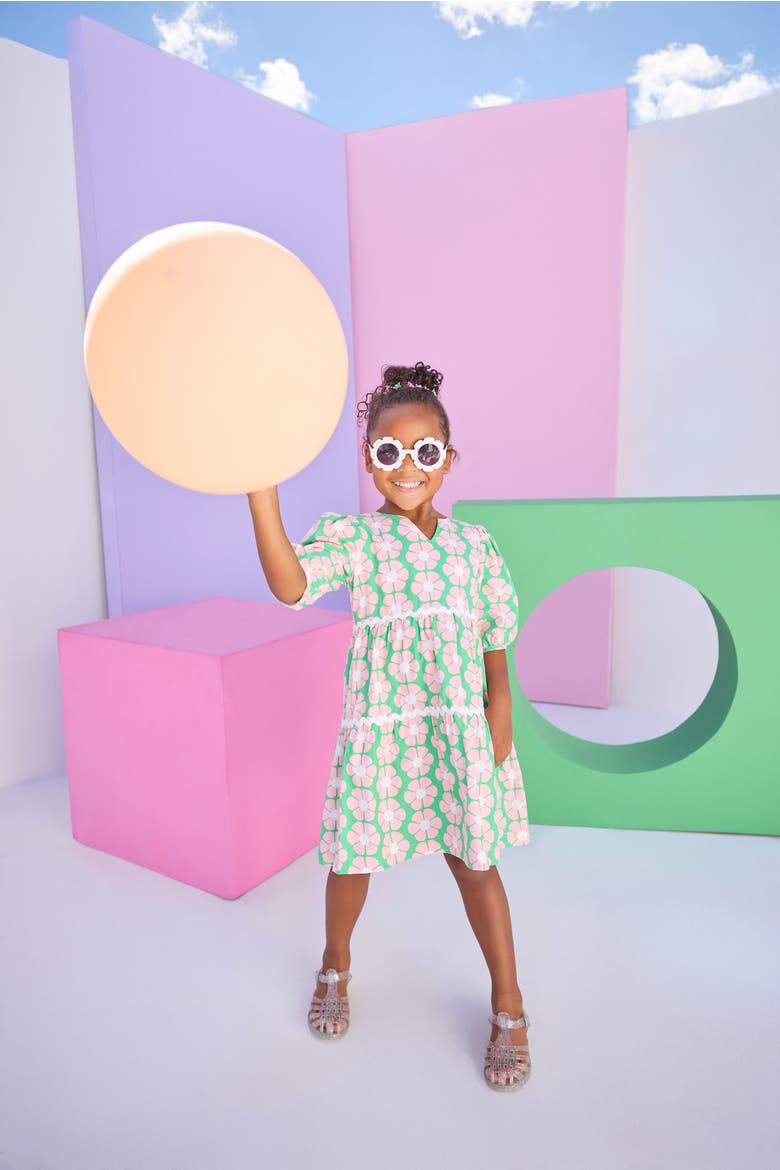 Kids' Madaket Dress, Alternate, color, Pimlico Punch