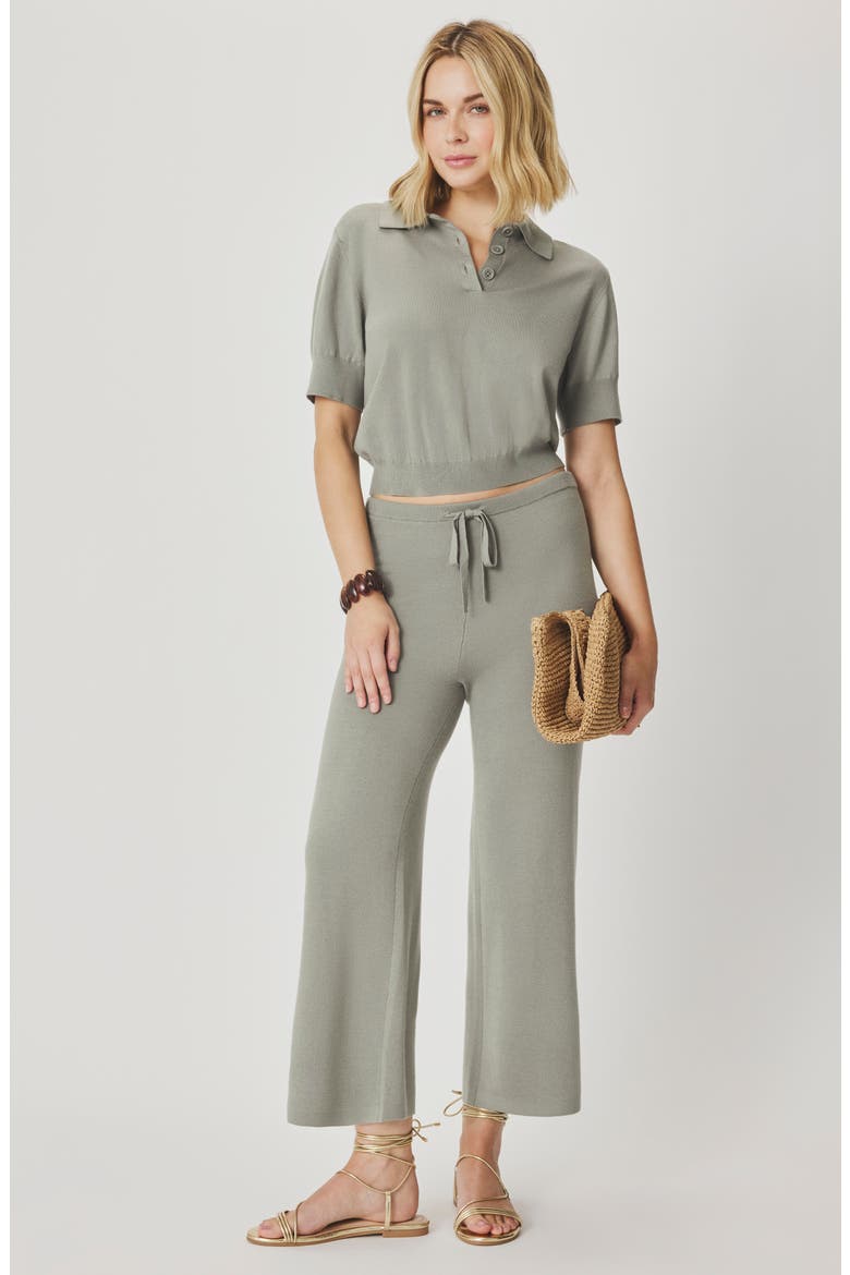 Christa Crop Sweater Pants, Alternate, color, EUCALYPTUS GREEN