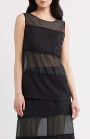A.REN Rene Semi Sheer Panel Tank