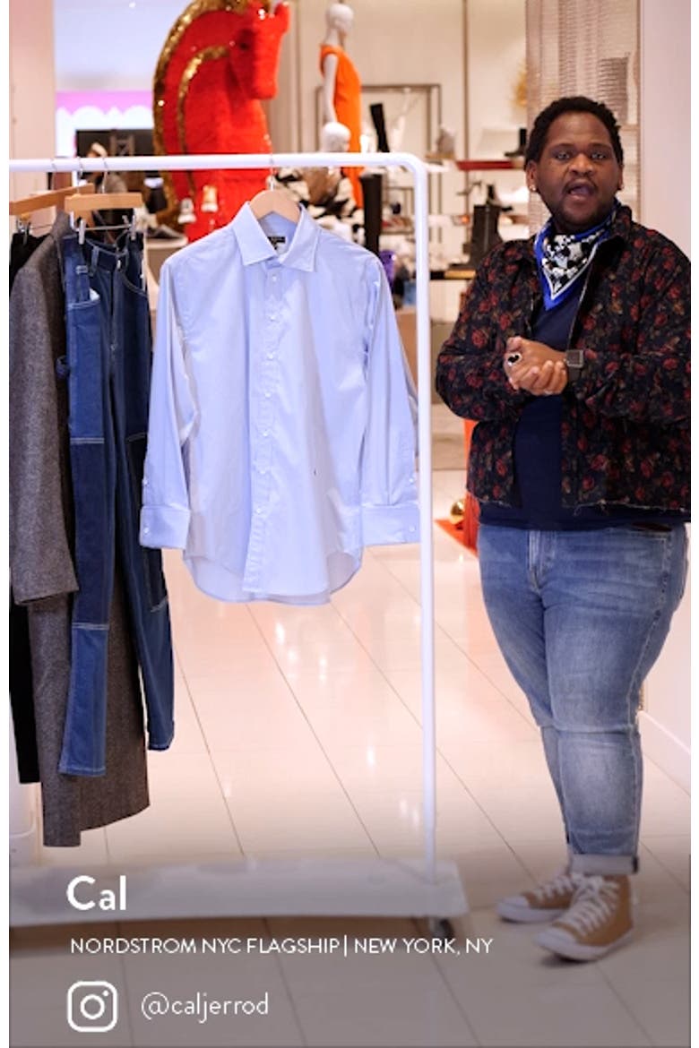 Diana Cotton Poplin Button-Up Shirt video