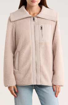 Michael Kors Zip Fleece Jacket