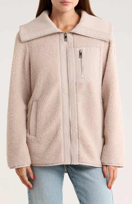 Michael Kors Zip Fleece Jacket