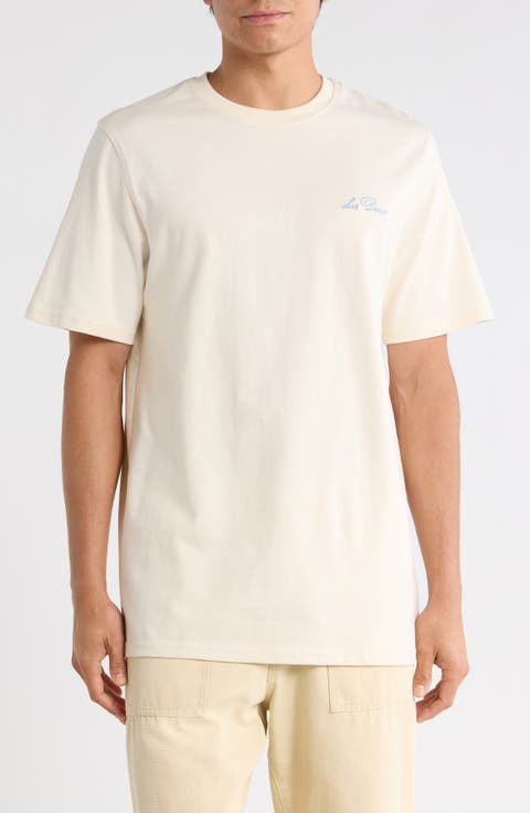 Wild Flower Embroidered Organic Cotton T-Shirt