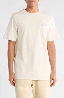Wild Flower Embroidered Organic Cotton T-Shirt
