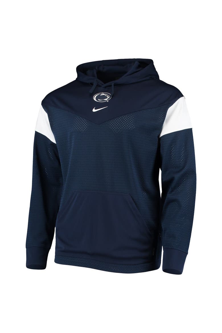 Men's Nike Navy Penn State Nittany Lions Sideline Jersey Pullover Hoodie, Alternate, color, Navy