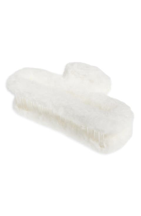Faux Fur Jaw Clip