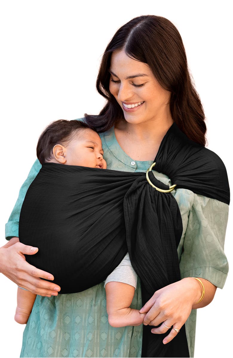 MOBY Ring Sling Double Gauze Baby Carrier, Main, color, 