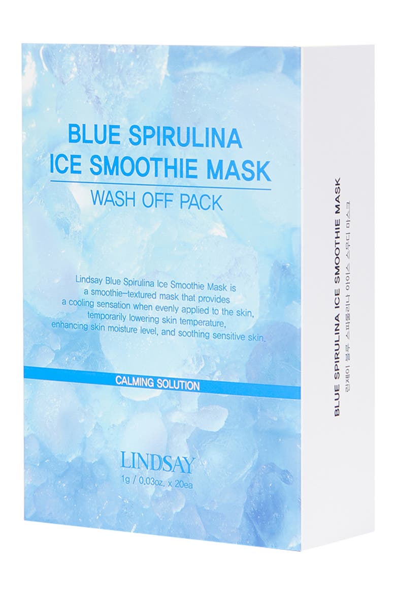 Blue Spirulina Ice Smoothie Wash Off Mask, Alternate, color, NO COLOR