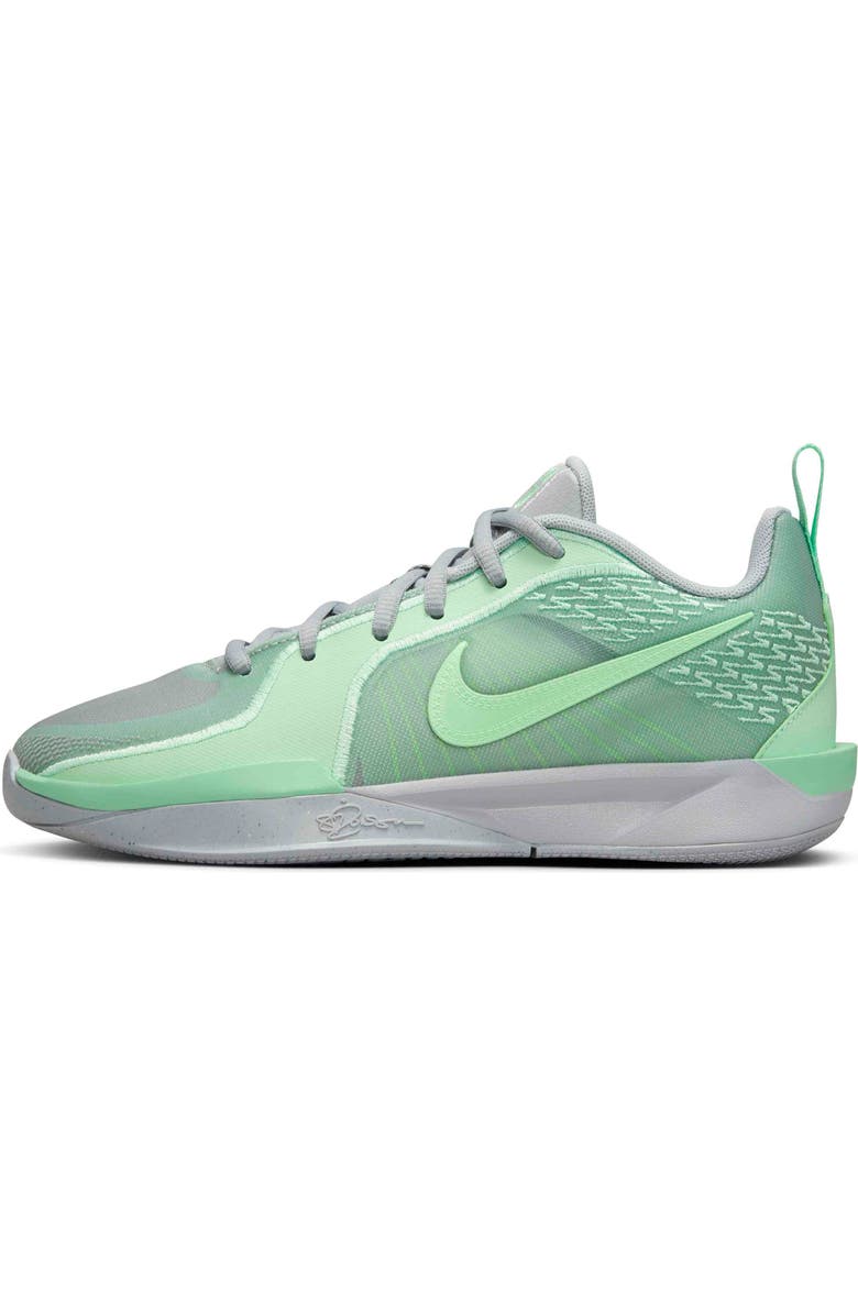 Nike Sabrina 2 Basketball Shoe, Alternate, color, Light Grey/ Olive/ Vapor Green