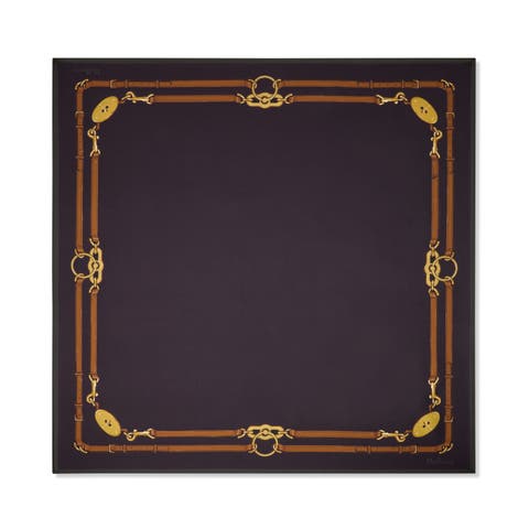 Square Scarf - Belted Boarder