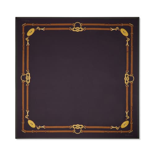 Mulberry Square Scarf In Purple