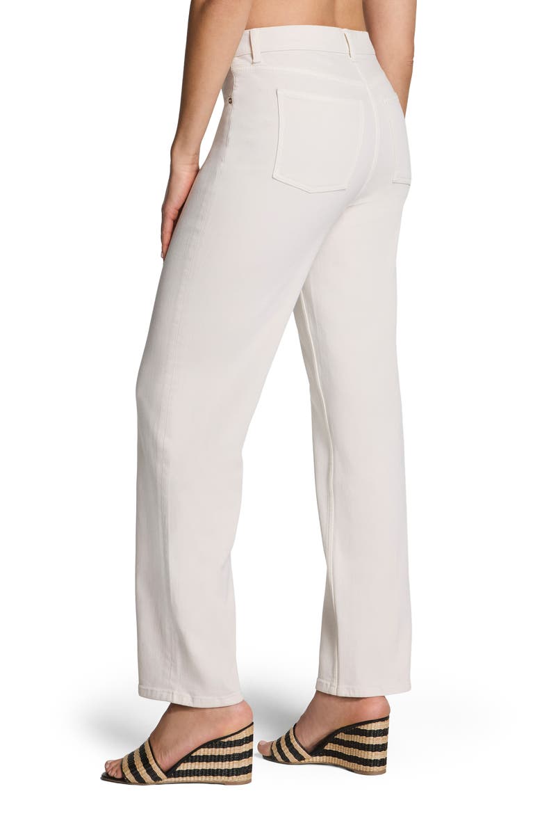 SPANXshape™ Authentic 360 High Waist '90s Straight Leg Jeans, Alternate, color, ALABASTER