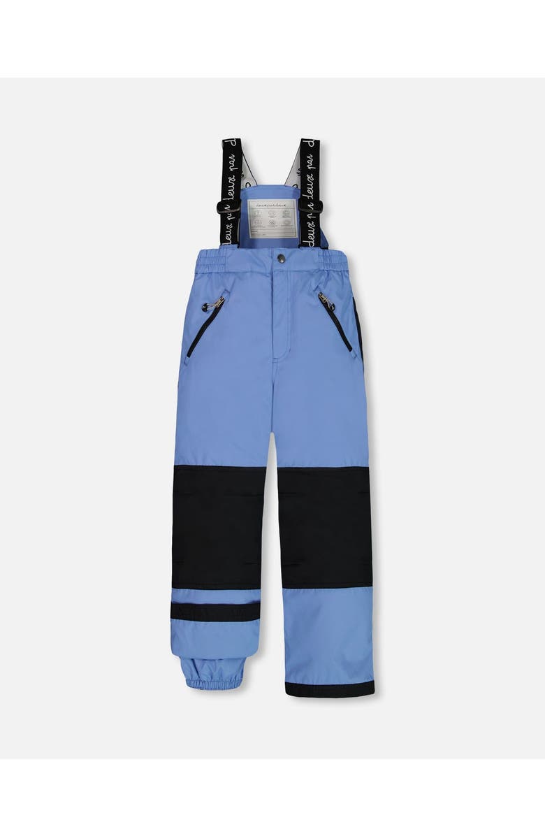 Deux par Deux Girl's Two Piece Snowsuit Printed Multicolor And Blue Vintage, Alternate, color,