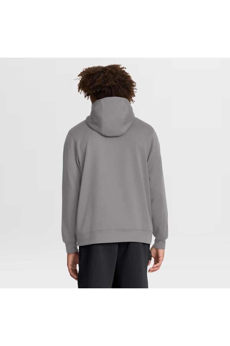 Men's Nike Gray Tennessee Volunteers 2025 Coaches Premium Dri-FIT Quarter-Zip Hoodie, Alternate, color, Gray