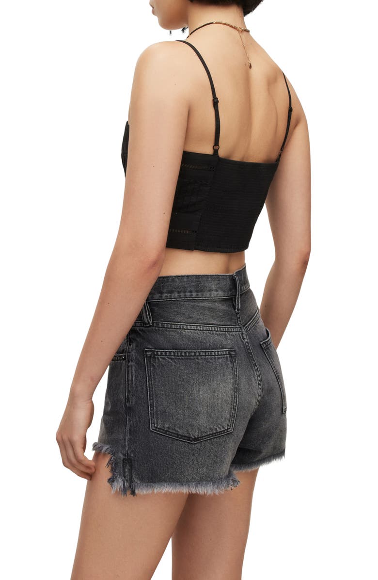 AllSaints Whitley Broderie Crop Tank, Alternate, color, 
