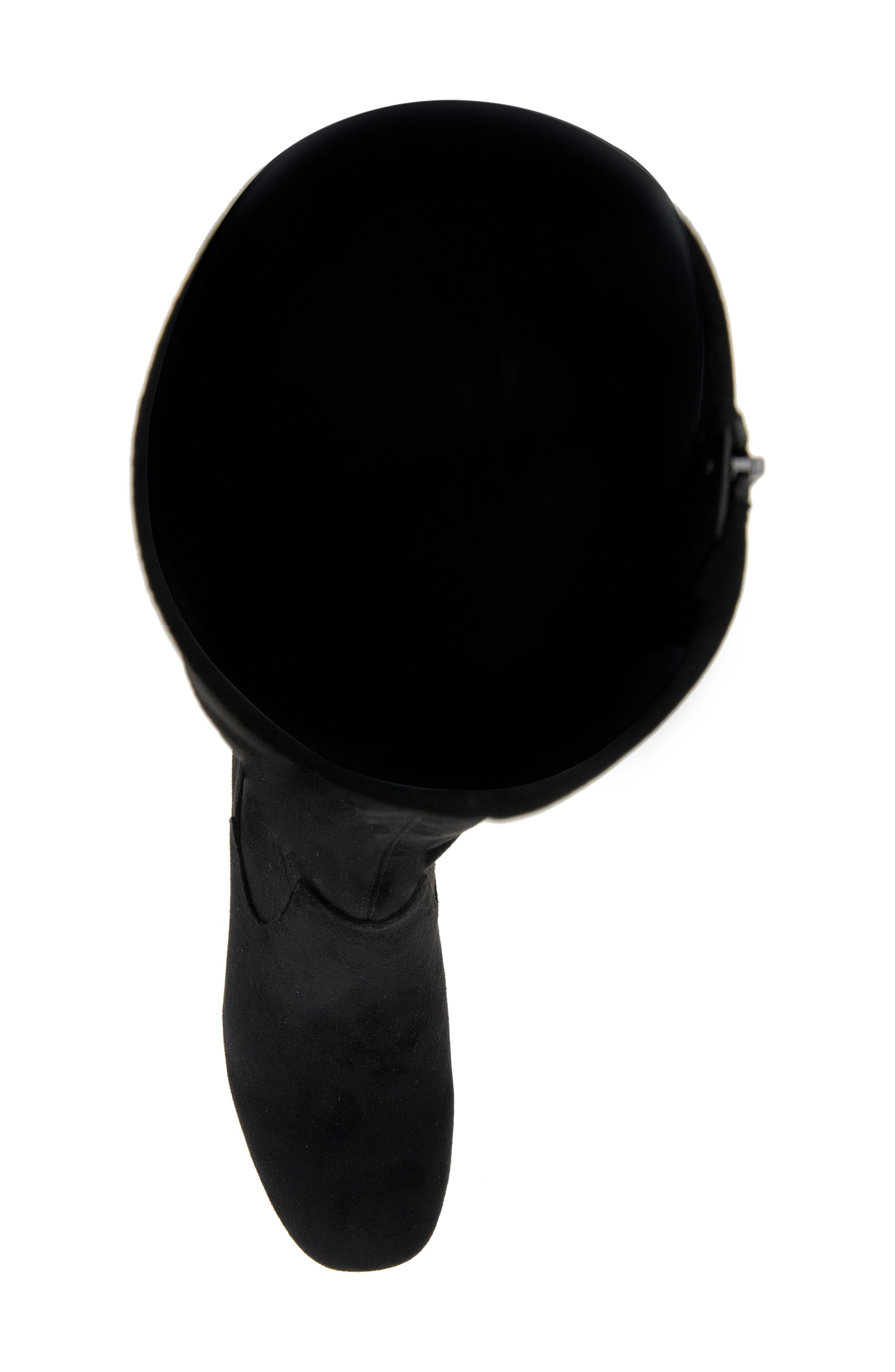 Reaction Kenneth Cole Rida Stretch Knee High Boot, Alternate, color, Black Micro