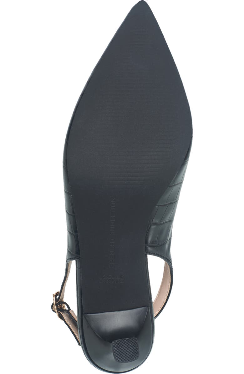 French Connection Brenna Croco Heel, Alternate, color,