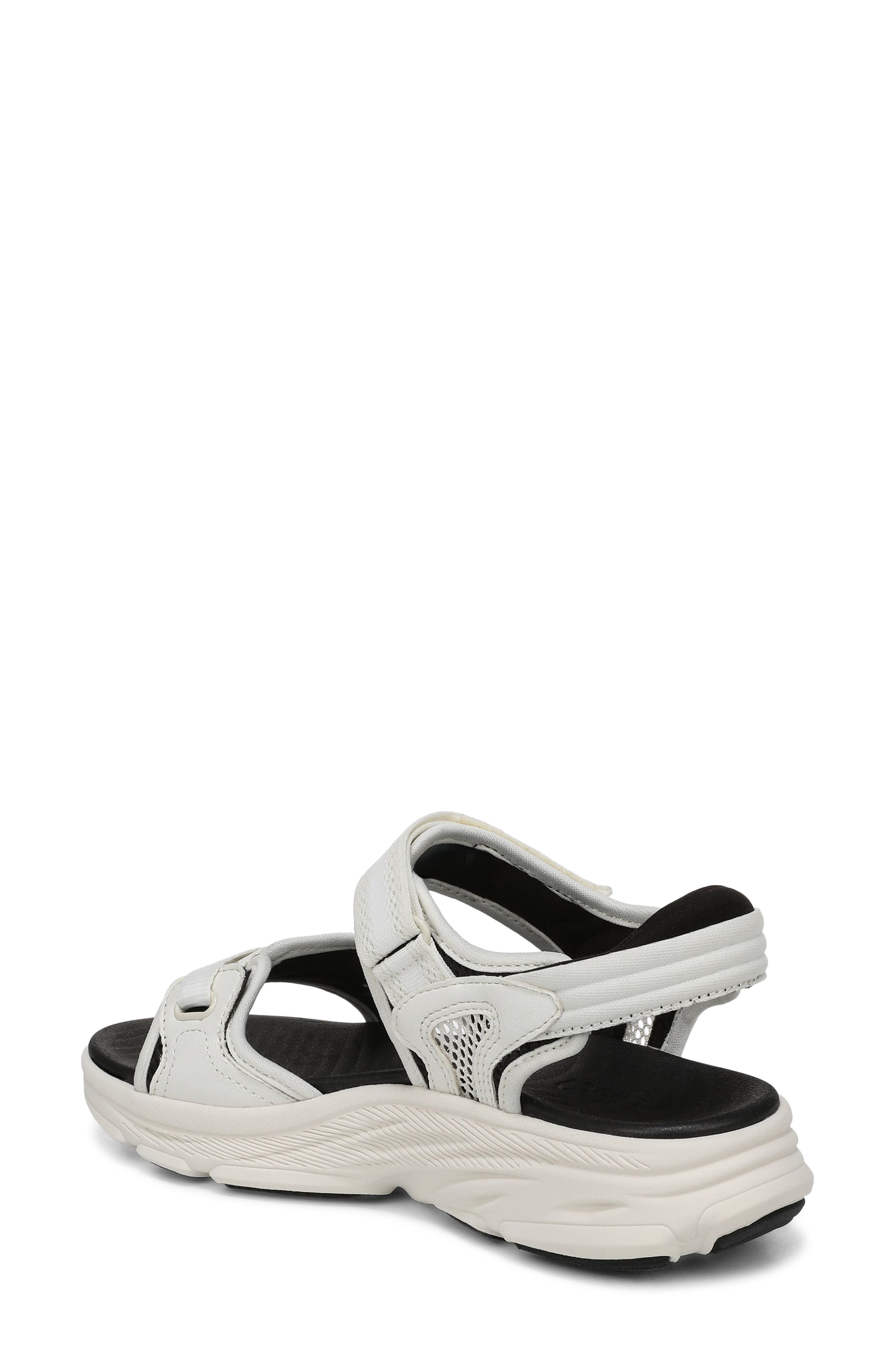 Rykä Devomax Sandal, Alternate, color, Egret Black
