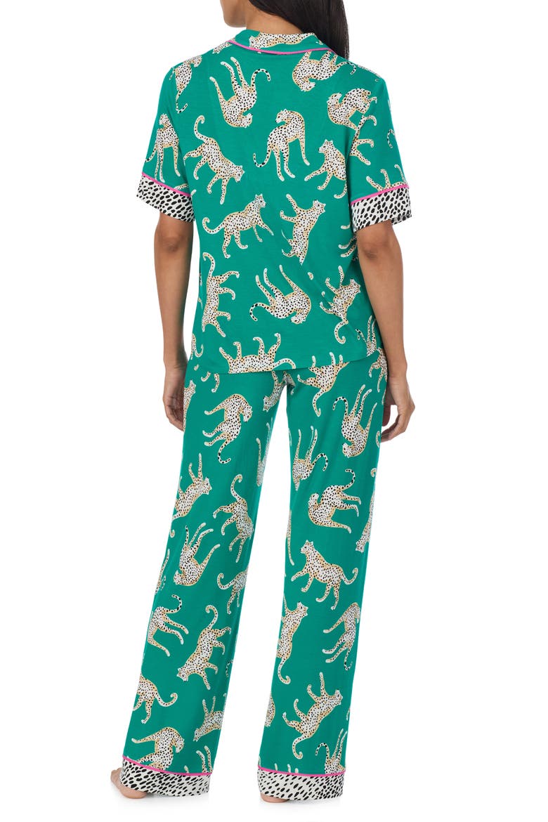 Print Pajamas, Alternate, color, TEAL PRINT